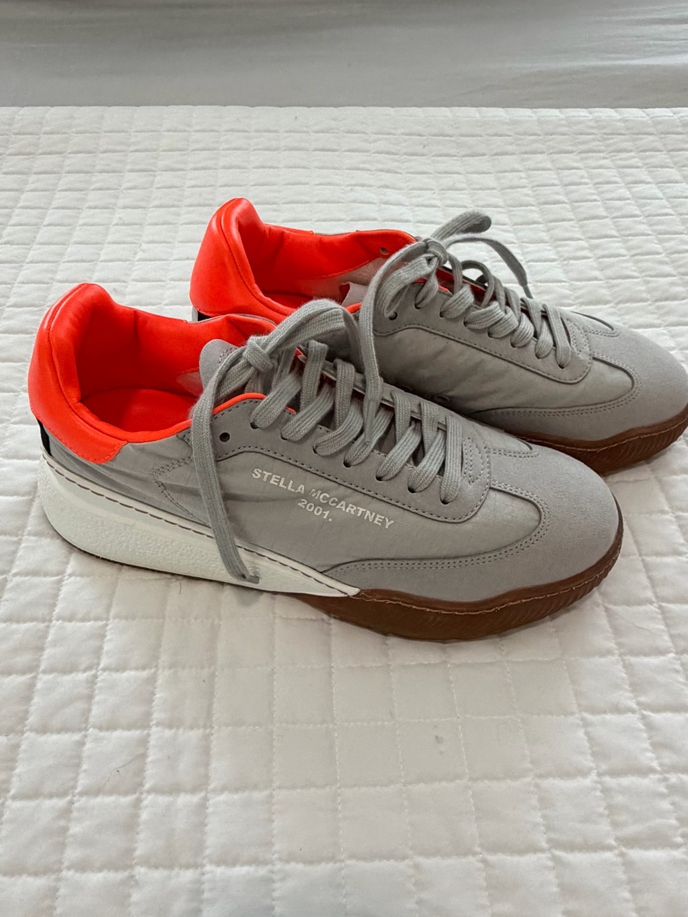 Stella McCartney Suede Grey Sneakers